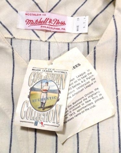 MICKEY MANTLE MITCHELL & NESS 1951 ROOKIE NEW YORK YANKEES JERSEY