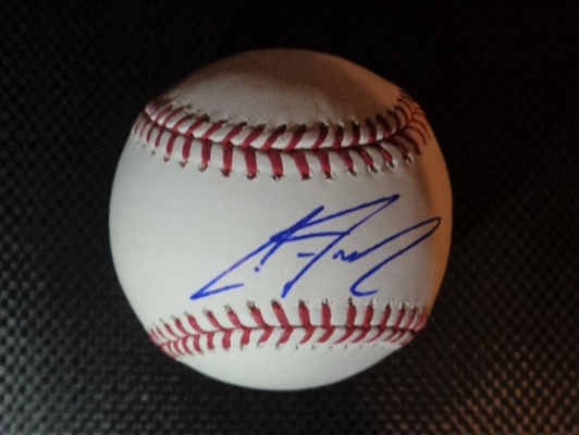 Clint Frazier Yankees Signed Official Rawlings MLB Baseball JSA COA No Reserve
