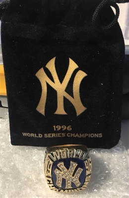 1996 NY Yankees World Series Champion Replica Ring SGA 8/26/16 NEW IN BOX No Reserve