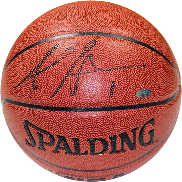Amare Stoudemire Signed I/O  Basketball (Signed in Black)