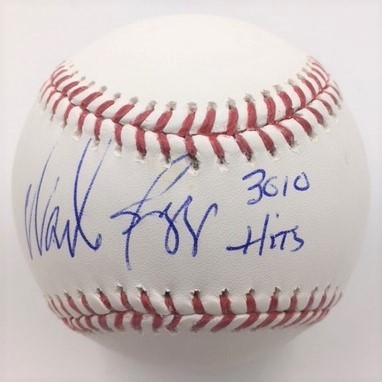 HOFer Wade Boggs Red Sox & Yankees Signed OML Baseball with "3010 Hits" inscription MLB Authenticated 