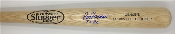Rod Carew Twins Angels Signed Louisville Slugger Bat w/ "7 X BC" Inscription MLB Authenticated