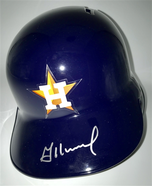 Jose Altuve Autographed Full-Size Astros Batting Helmet MLB Hologram