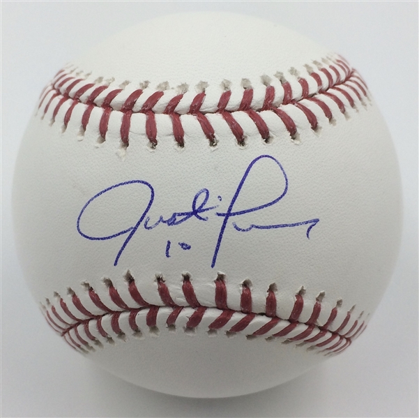 LA Dodgers Justin Turner Autographed OML Baseball MLB Authenticated