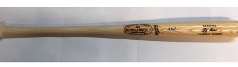 Yogi Berra Signed Louisville Slugger Game Model Bat MLB Certified