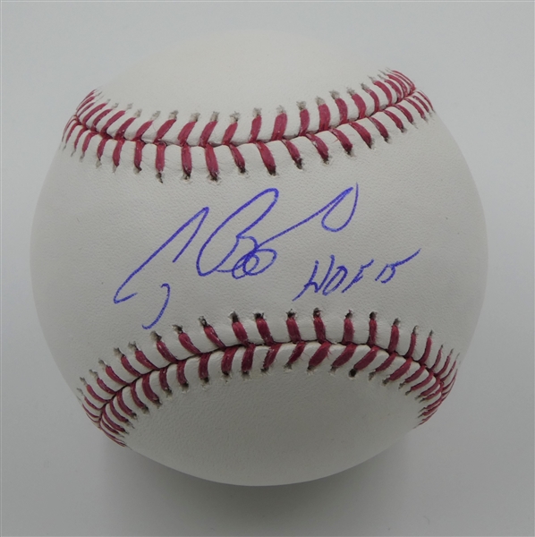 Craig Biggio Astros "HOF 15" Inscription Autographed Baseball MLB Certified