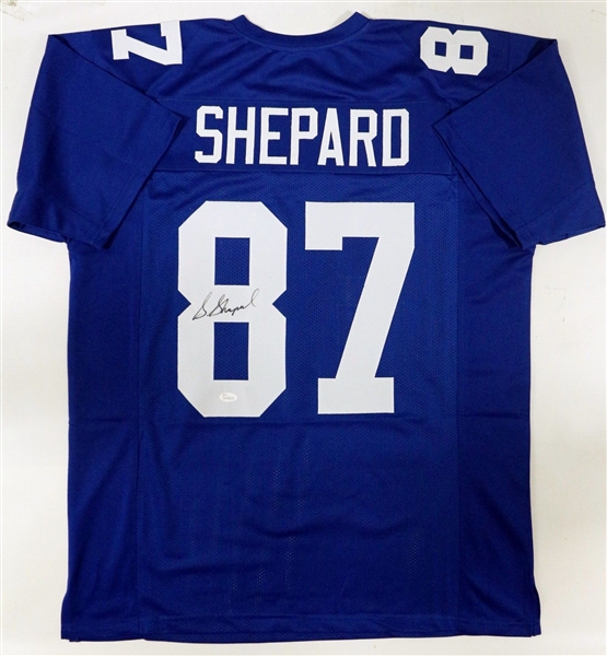 Sterling Shepard Giants Hand Signed Jersey (Letters and #s are Sewn On) JSA COA No Reserve