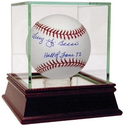 Larry Yogi Berra Signed MLB Baseball w/ Hall of Fame 72 Insc