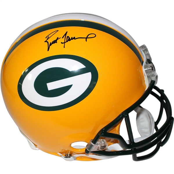 Brett Favre Signed Packers Authentic Proline Helmet