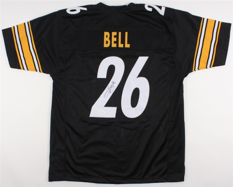 Leveon Bell Steelers Hand Signed Jersey (Letters and #s are Sewn On) JSA COA No Reserve