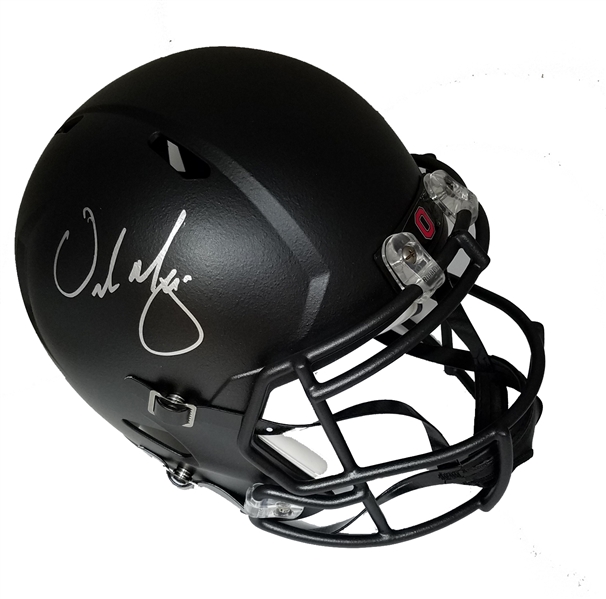 Legendary College Coach Urban Meyer Autographed Ohio State Full Size Helmet MLB Certified