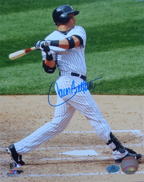 Carlos Beltran Yankees Signed 8x10 AWESOME Batting Photo MLB Licensed WYWHP Certified No Reserve