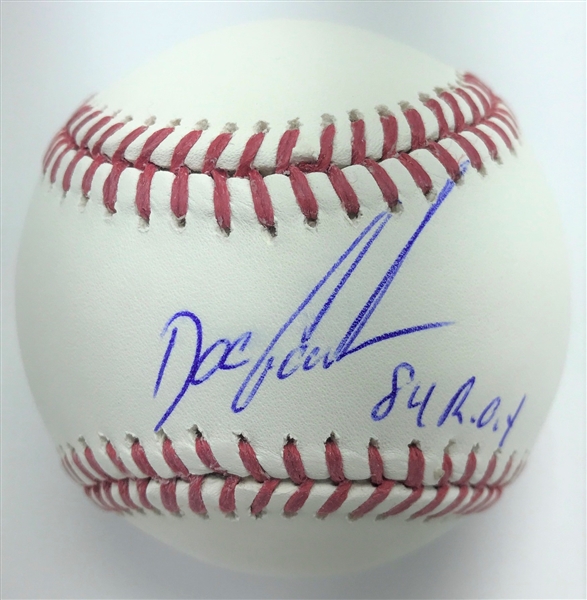 Dwight "Doc" Gooden Yankees Mets Signed OML Baseball w/ 84 ROY Inscription MLB Certified 