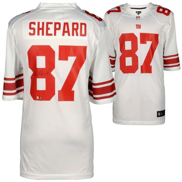 Sterling Shepard New York Giants Autographed White Nike Game Jersey