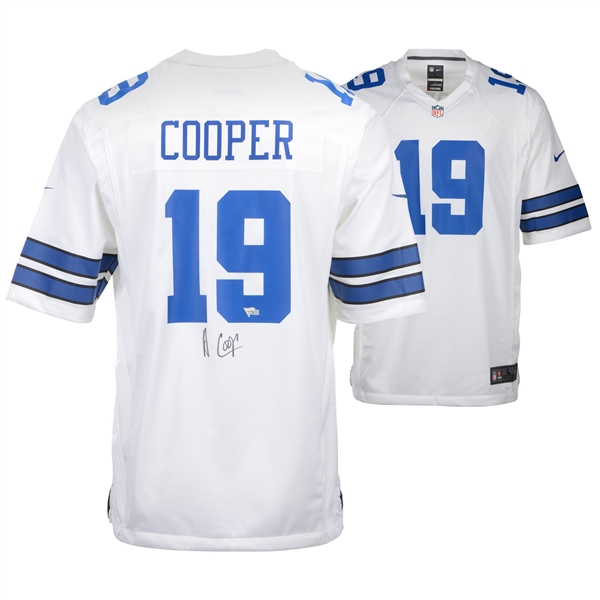 Amari Cooper Dallas Cowboys Autographed White Nike Game Jersey