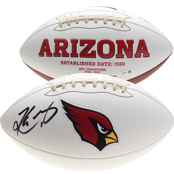 Kyler Murray Arizona Cardinals Autographed White Panel Football