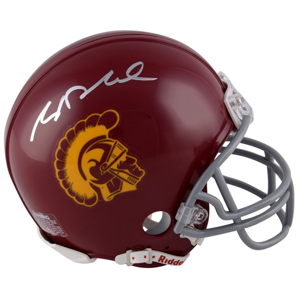 Sam Darnold USC Trojans Autographed Riddell  Mini Helmet