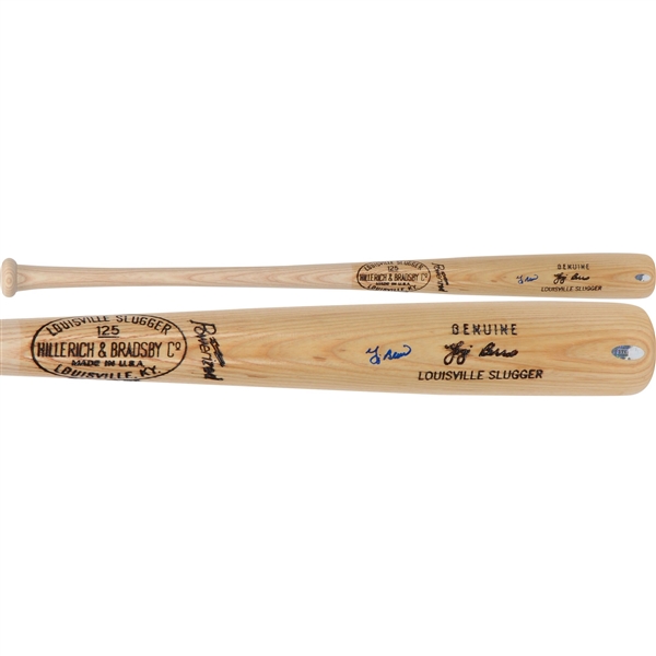 Yogi Berra New York Yankees Autographed Louisville Slugger Game Model Bat