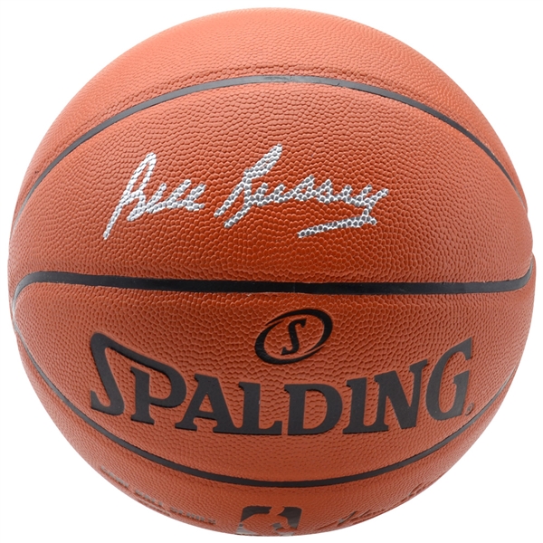 Bill Russell Boston Celtics Autographed Spalding Indoor/Outdoor Basketball
