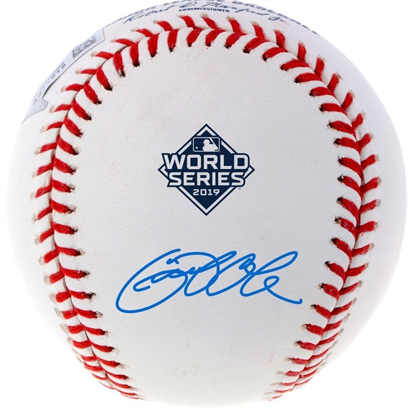 Gerrit Cole Houston Astros Autographed 2019 World Series Bound Baseball