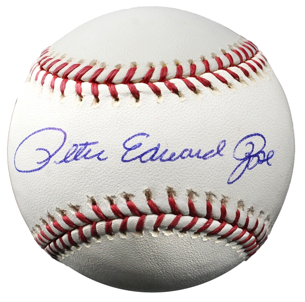 Pete Edward Rose Full Name Signed Rawlings Official MLB Baseball (PSA/DNA)