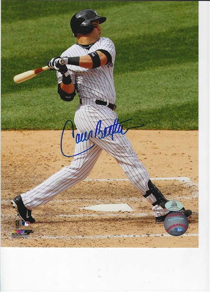 New York Yankees Carlos Beltran Signed 8x10 Photo