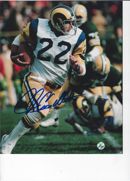 LA Rams John Cappelletti Signed 8x10 Photo