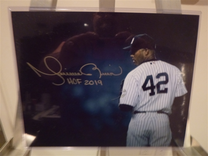 New York Yankees Mariano Rivera Signed 8x10 Photo HOF 2019