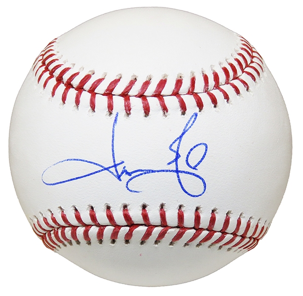 Jason Giambi Signed Rawlings Official MLB Baseball