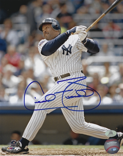 New York Yankees Cecil Fielder Signed 8x10 Photo