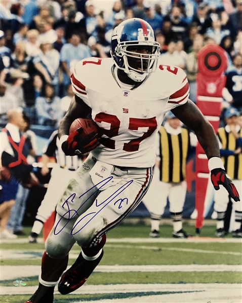 New York Giants former Running Back Brandon Jacobs Signed 16x20 Photo