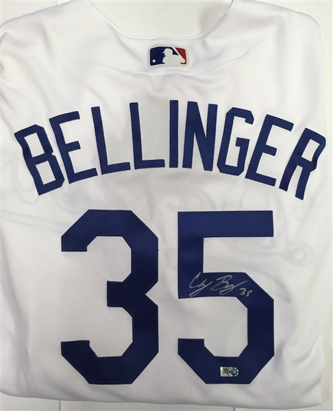 Cody Bellinger Autographed Authentic White Los Angeles Dodgers Jersey