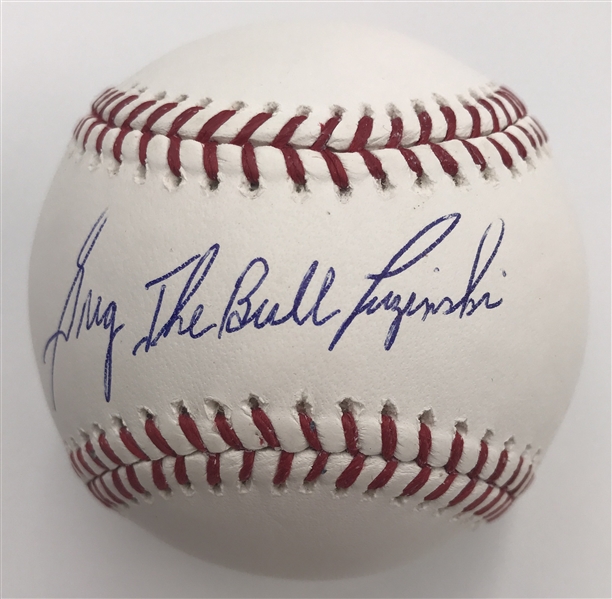 Philadelphia Phillies Greg Luzinski "The Bull" Autographed Baseball