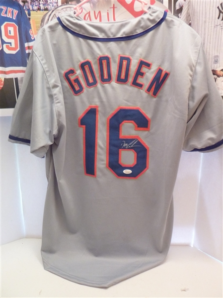 New York Mets Dwight "Doc" Gooden Signed Jersey - JSA Cert 