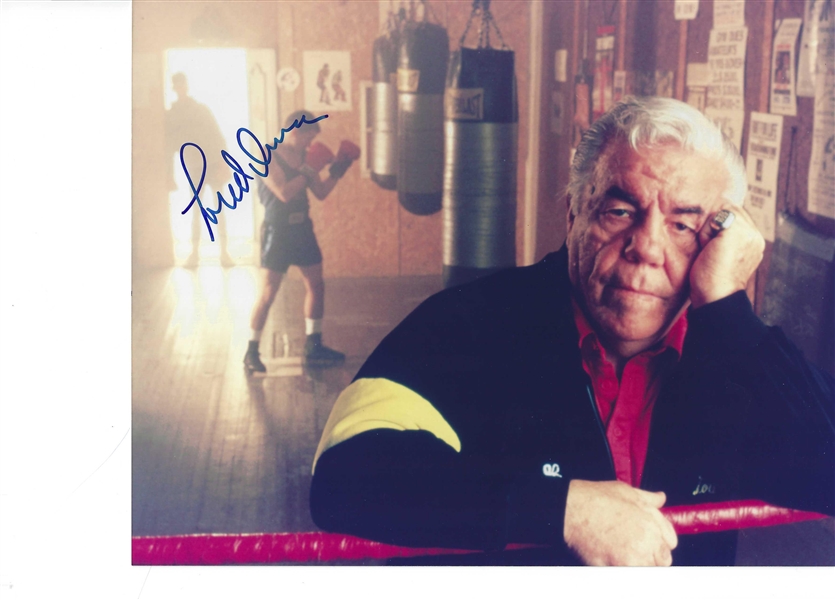 Boxing Trainer Lou Duva Signed 8x10 Photo 