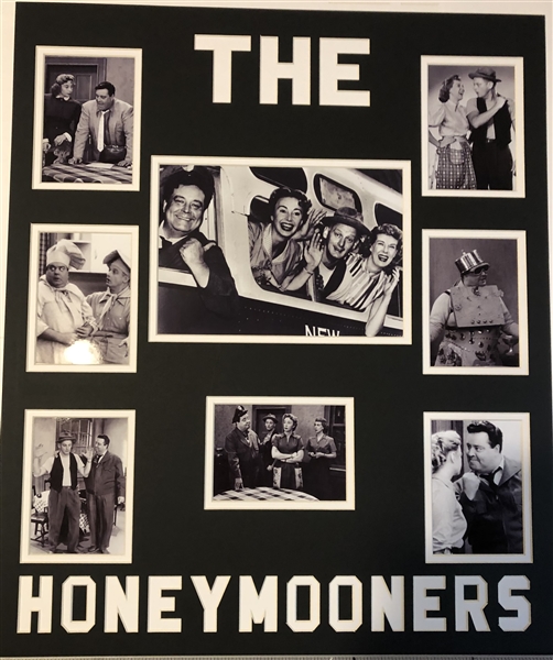 One Of The Greatest TV Shows Ever-"The Honeymooners" Unsigned Framed Collage 