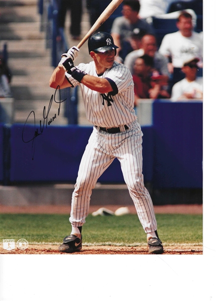 New York Yankees Joe Girardi Signed 8x10 Photo