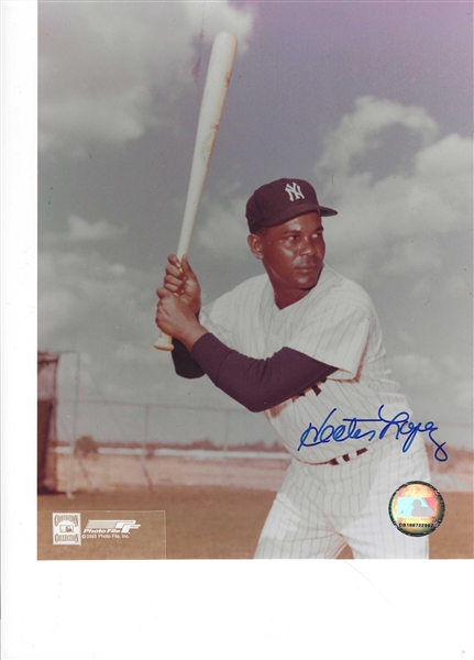 New York Yankees Hector Lopez Signed 8x10 Photo
