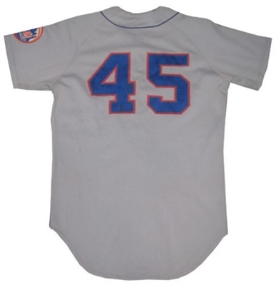 Tug McGraw Game Used Worn New York Mets 1974 Road #45 Vintage Jersey 