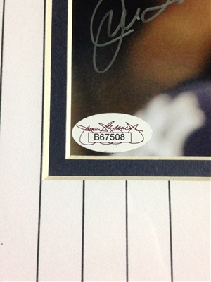 Joe Torre, George Steinbrenner, Cashman Yankees Signed Photo, JSA Authenticated