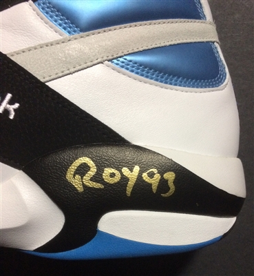 Shaquille O'Neal Signed Shaq Size 22 Sneaker Auto Ins. HOF 16 & ROY 93. Steiner COA