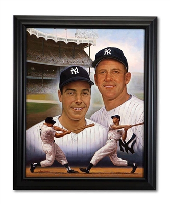 "YANKEE LEGENDS" ORIGINAL PAINTING BY WORLD RENOWNED ARTIST DOO S. OH
