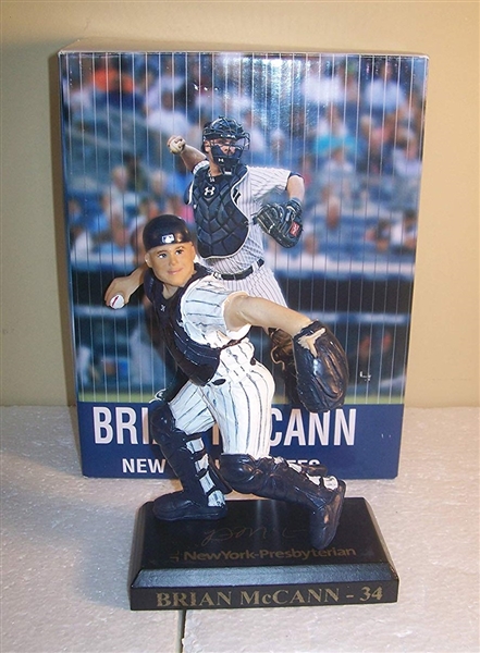 Brian McCann New York Yankees SGA Staque Figurine Limited Edition NIB