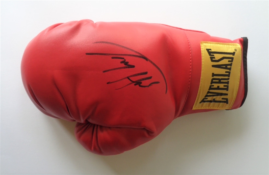 Larry Holmes Signed Official Everlast Boxing Glove PIFA COA No Reserve