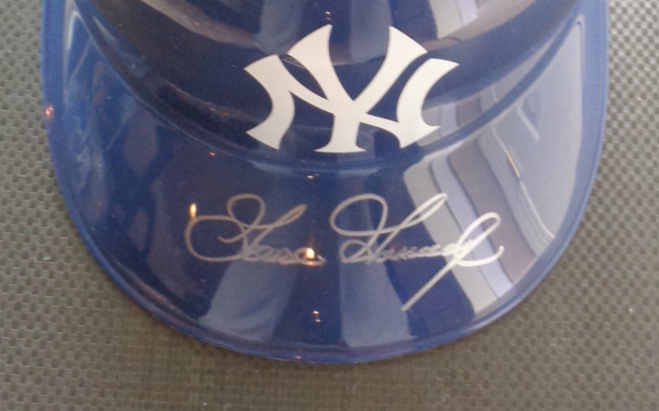 Goose Gossage Yankees Hand Signed Full Size Batting Helmet JSA COA No Reserve