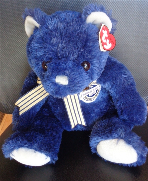 TY Beanie Baby Buddy Yankee Bear 2009 Inaugural Season New York Yankees SGA New with Tag NR