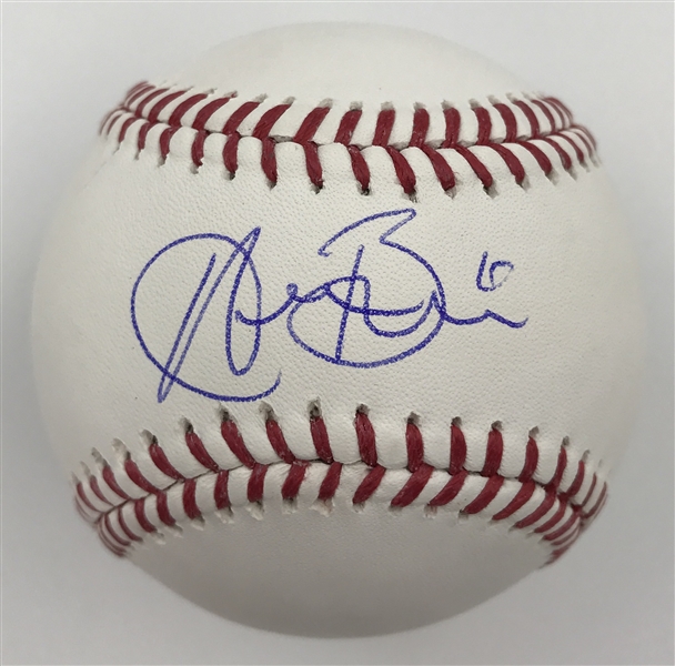 Austin Barnes LA Dodgers Autographed OML Baseball MLB Authenticated