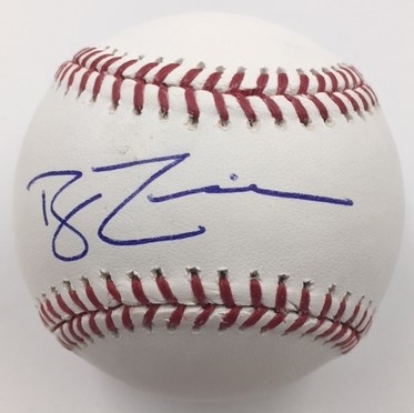 Ryan Zimmerman Washington Nationals Autographed OML Baseball MLB Authenticated