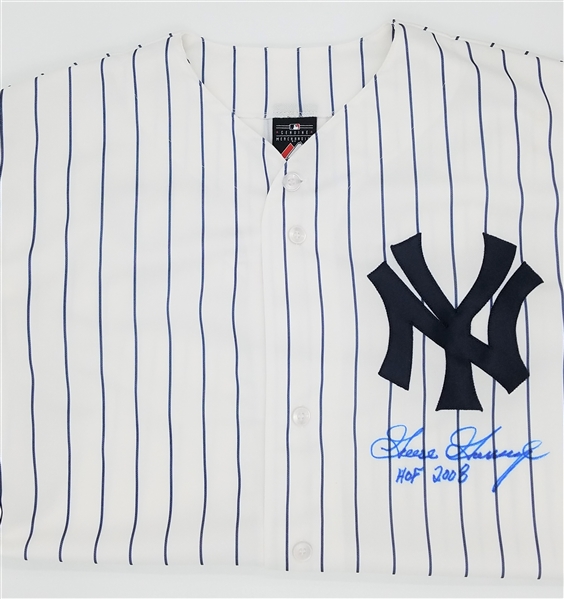 Goose Gossage "HOF 2008" Inscrition Autographed Yankees Replica Jersey MLB Authenticated