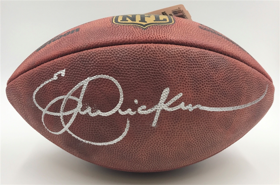 Rams Colts Eric Dickerson Hand Signed Official NFL Football MLB Authenticated